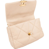 Chanel 19 Quilted Lambskin Single Flap Crossbody Bag