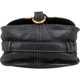 Chloé Grained Calfskin Marcie Mini Saddle Crossbody Bag