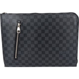 Louis Vuitton Monogram Damier Graphite Mick PM Porte Documents Clutch