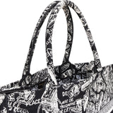 Christian Dior Trotter Monogram Jacquard Mayu Embroidered Plan de Paris Book Tote Handbag