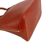 Louis Vuitton Cognac Epi Leather Alma PM Handbag