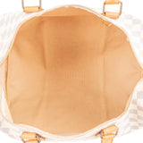 Louis Vuitton Monogram Damier Azur Canvas Speedy 35 Handbag
