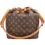 Louis Vuitton Monogram Canvas Sac Noé Petit Shoulder Bag