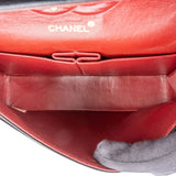 Chanel Quilted Lambskin Medium 24K Gold Double Flap Shoulder Bag