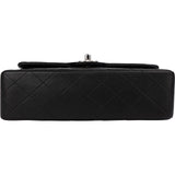 Chanel Quilted Lambskin Palladium Small Double Flap Shoulder Bag