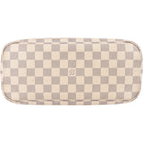 Louis Vuitton Monogram Damier Azur Canvas Neverfull PM Shoulder Bag
