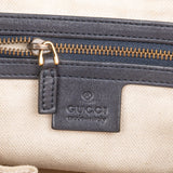 Gucci Monogram Canvas GG Marrakech Web Stripe Bamboo Tassel Crossbody Handbag