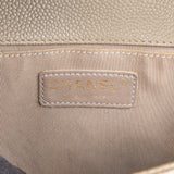 Chanel Caviar Leather Medium Boy Shoulder Bag