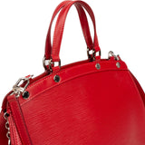 Louis Vuitton Red Epi Leather Brea MM Handbag