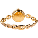 Gucci Gold Tone Change Bezel Chain 11/12.2 Woman Watch