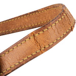 [🔄️B21 / F107] Louis Vuitton Canvas Monogram Vachetta Leather Strap Shoulder Bag - vintageandkickz