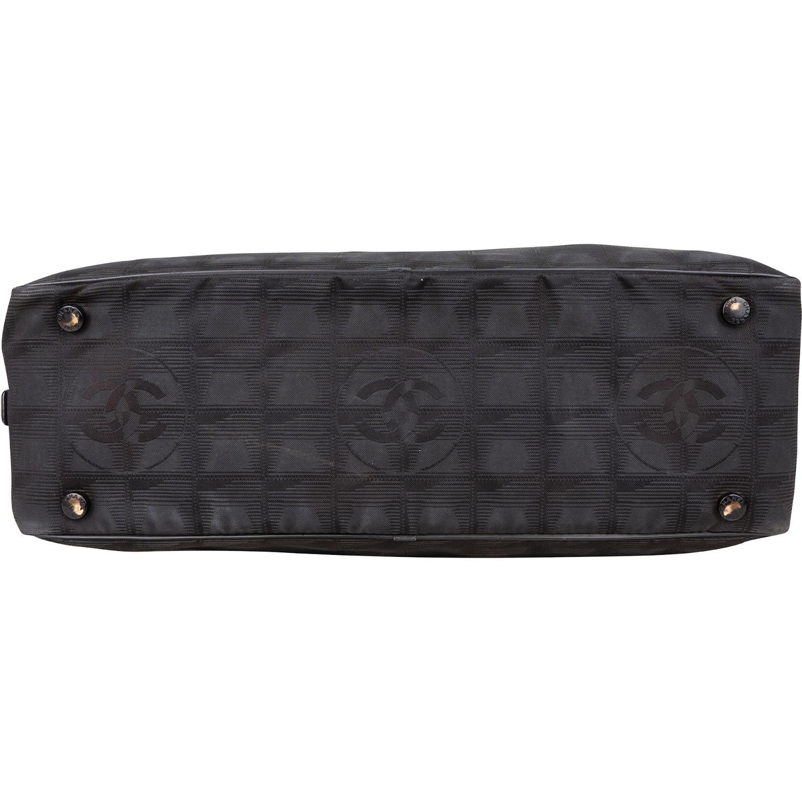 Chanel Monogram Travel Line Handbag - vintageandkickz