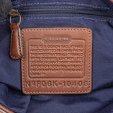 Coach Monogram Signature Denim Crossbody Bag