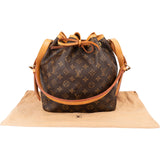 Louis Vuitton Monogram Canvas Sac Noé Petit Shoulder Bag
