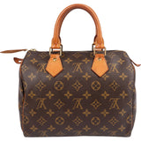 Louis Vuitton Monogram Canvas Speedy 25 Handbag