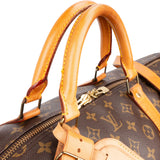 Louis Vuitton Monogram Canvas Keepall 60 Bandoulière Travel Bag