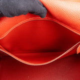Hermès Taurillon Clemence Leather Kelly 35 Handbag