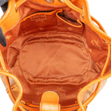MCM Monogram Visetos Drawstring Bucket Crossbody Bag