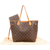 Louis Vuitton Monogram Canvas Neverfull MM Shoulder Bag