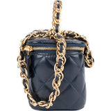 Chanel Quilted Lambskin Vanity CC Crossbody Bag