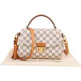 Louis Vuitton Monogram Damier Azur Canvas Croisette Handbag