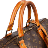 Louis Vuitton Monogram Canvas Keepall 50 Bandoulière Travel Bag