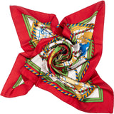 Hermès Grande Tenue Silk 90 Scarf Tuch