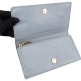 Balenciaga Blue Leather Classic City Wallet