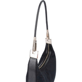 Gucci Monogram GG Black Canvas Small Shoulder Bag