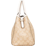 Coach Monogram Signature Canvas Margot Carryall Handbag