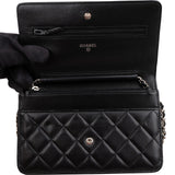 Chanel Quilted Lambskin Wallet On Chain Crossbody Bag
