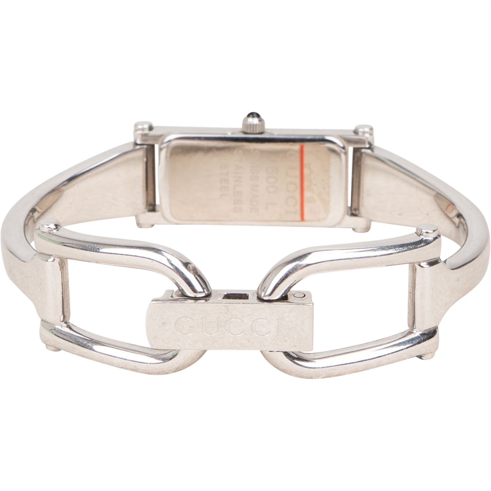 Gucci Silver Tone 1500L Women Watch - vintageandkickz