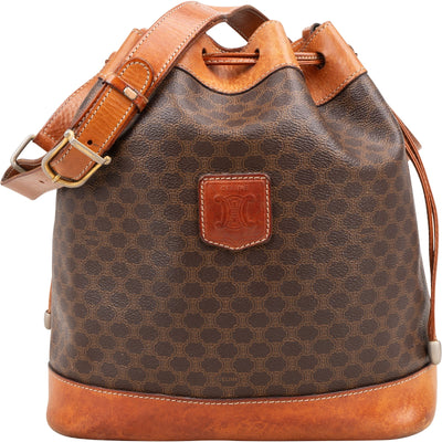[🔄️B22 / F29] Celine Macadam Bucket Shoulder Bag - vintageandkickz