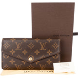 Louis Vuitton Monogram Canvas Sarah Wallet