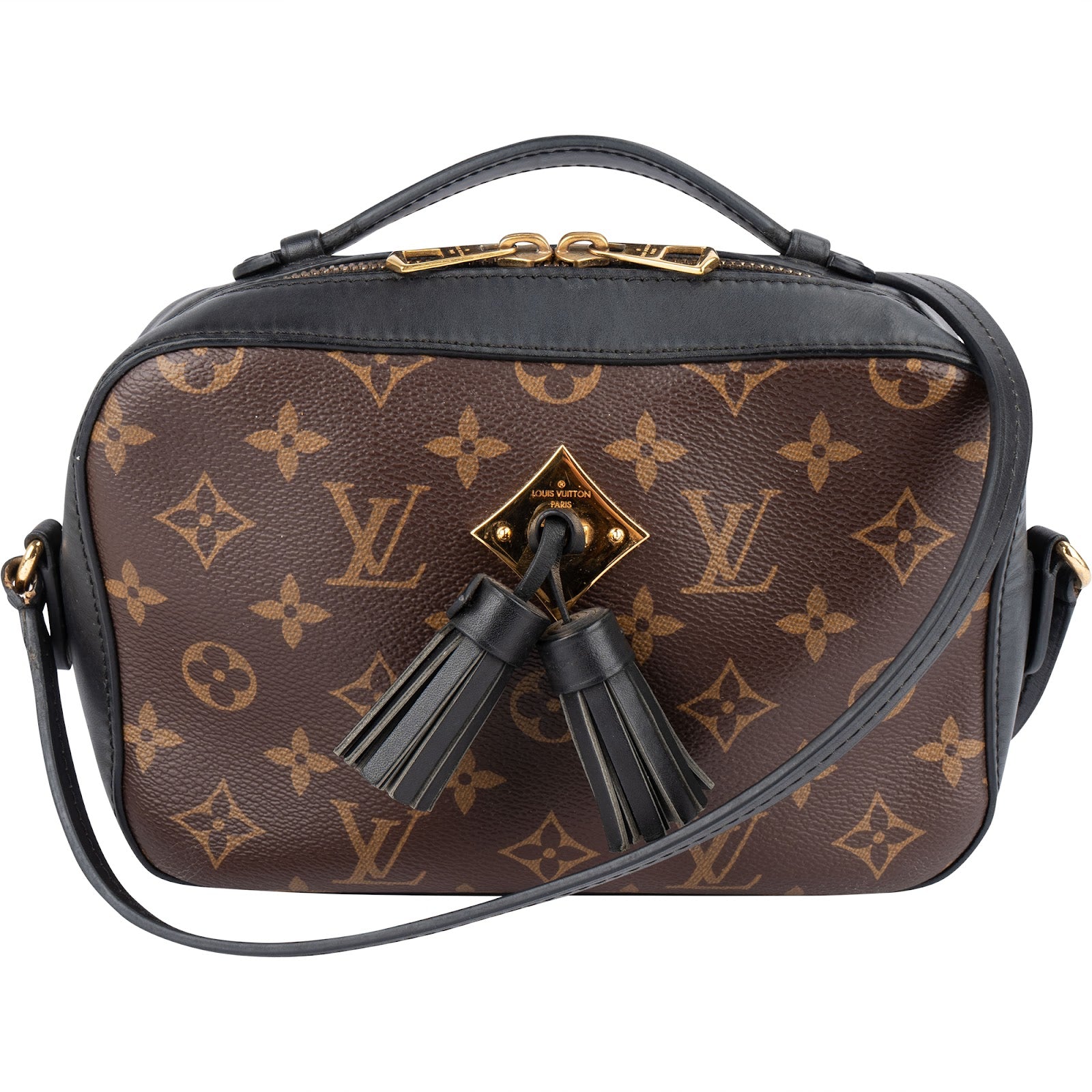 Louis Vuitton Monogram Canvas Saintonge Crossbody Bag - vintageandkickz