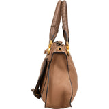 Chloé Grained Leather Marcie Small Handbag