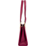 Salvatore Ferragamo Leather Gancini Tote Shoulder Bag
