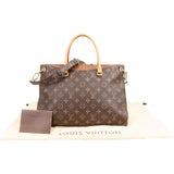 Louis Vuitton Monogram Canvas Pallas MM Handbag