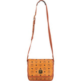 MCM Monogram Visetos Coated Canvas Flap Crossbody Bag