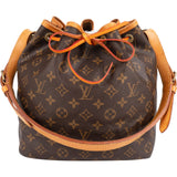 Louis Vuitton Monogram Canvas Sac Noé Petit Shoulder Bag