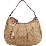 Gucci Monogram GG Canvas Sukey Hobo Shoulder Bag
