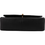 Chanel Quilted Lambskin 24K Gold Diana Single Flap Crossbody Bag
