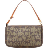 Louis Vuitton Limited Monogram Graffiti Pochette Accessoires Handbag