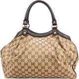 Gucci Monogram GG Canvas Sukey Handbag