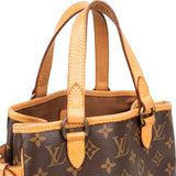 Louis Vuitton Monogram Canvas Vertical Batignolles PM Handbag