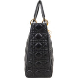 Christian Dior Quilted Leather Lady Dior Handbag