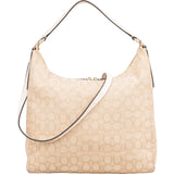 Coach Monogram Signature Canvas Celeste Convertible Hobo Crossbody Bag