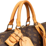 Louis Vuitton Monogram Canvas Keepall 55 Bandoulière Travel Bag