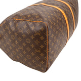 Louis Vuitton Monogram Canvas Keepall 55 Travel Bag