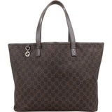 Gucci Monogram GG Canvas Charm Tote Shoulder Bag